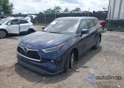 2021 Toyota Highlander Xle from USA, damaged, VIN 5TDGZRBH2MS118078